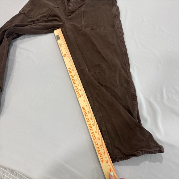 Madewell The Darted Barrel-Leg Utility Pant Size 31 - Picture 6 of 8